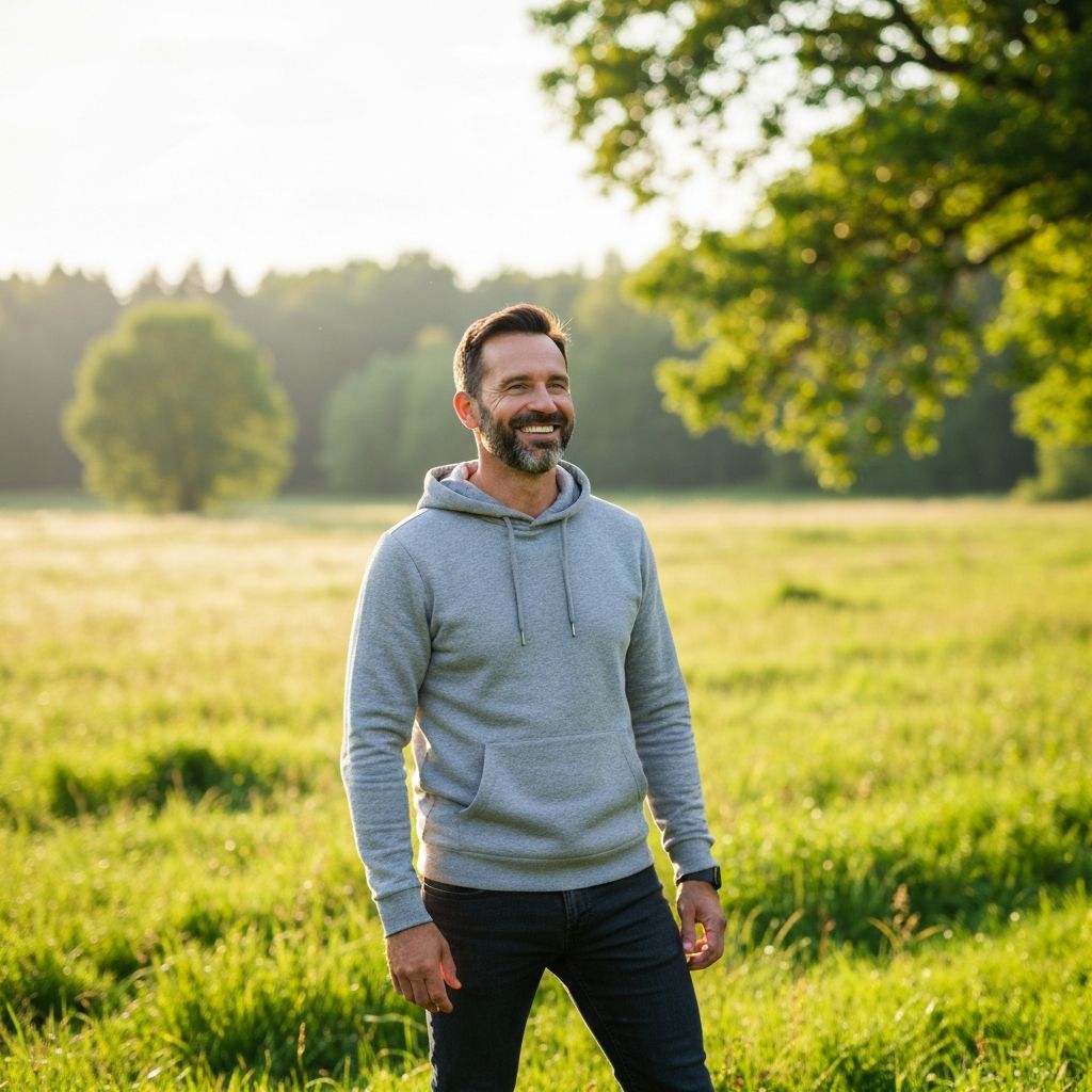 Natural wellness approach for men